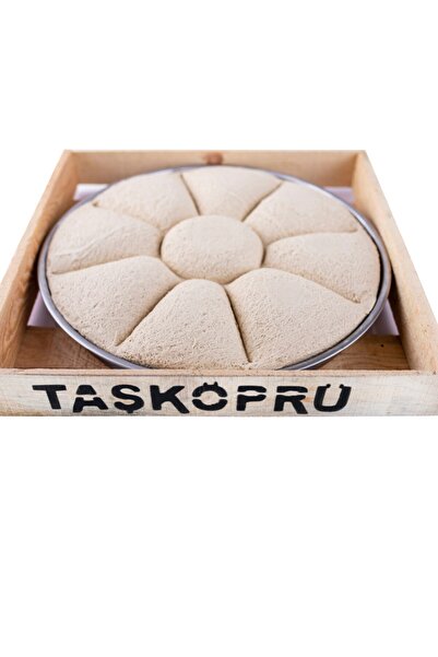 TARİHİ TAŞ KÖPRÜ HELVACISI 4750 Gr. Osmanlı Kürek Tepsi Sade Helva
