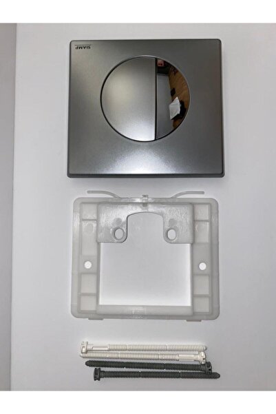 Genel Markalar Siamp Gömme Rezervuar Kumanda Paneli 3-6 Litre Mat Krom