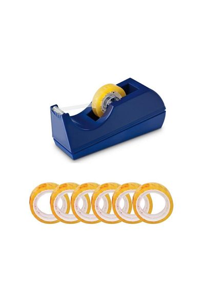 Mas 740 Force Tape Cutter 33 Mt Blue + 6 Tape