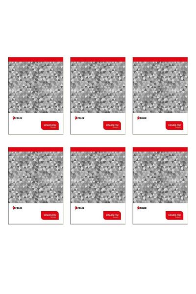 Folix 14 x 20 cm Nüsha Copier Order Plug - 2-50 2 Sheets 6 Pieces
