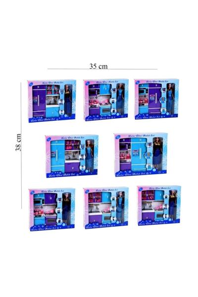 Livatoys Kutulu Karlar Ülkesi 2 Li Mutfak Set Bebekli(4b) Kampanyalı