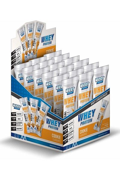 West Nutrition 18 Serving Cookies - Whey Protein Chassis