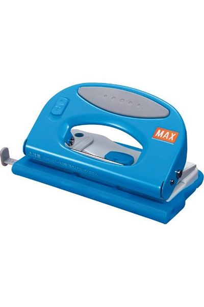 Max Dp-15n Hole Punch Light Blue Soft And Non-Slip With Adjusting Rod