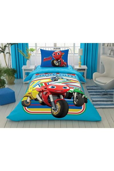Taç Licensed Ricky Zoom Single Duvet Cover Set