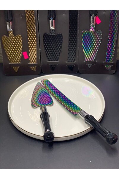 Arow - Dubai Arow 2li Pasta Seti Diamond Titanyum Pasta Servis Seti