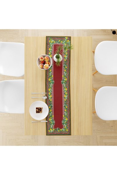 Adawall Runner cu model de lămâie colorată 140x45cm