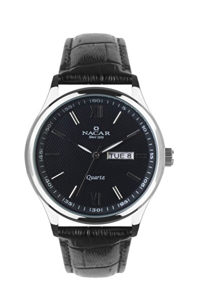 Nacar Erkek Siyah Kol Saati Nc31-29b155-abl1