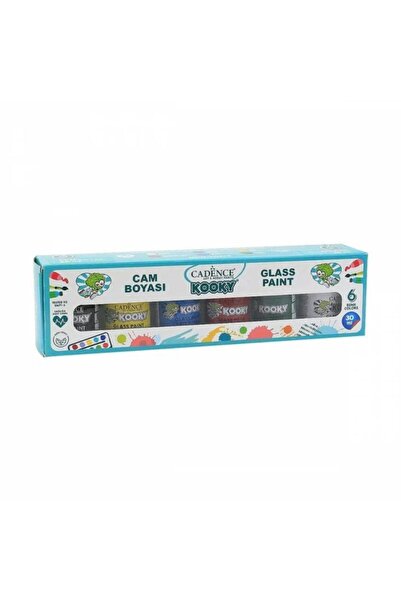 Cadence Kooky Cam Boyası 6 Renk X 30 Ml.