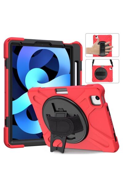 TEKNETSTORE Ipad Pro 11 Inç Defender (M1-M2 2022 / 2021) Military Kalem Bölme...