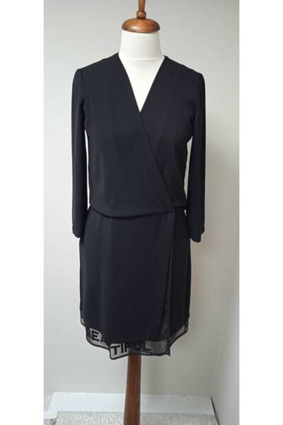 Say Kadın Siyah Elbise