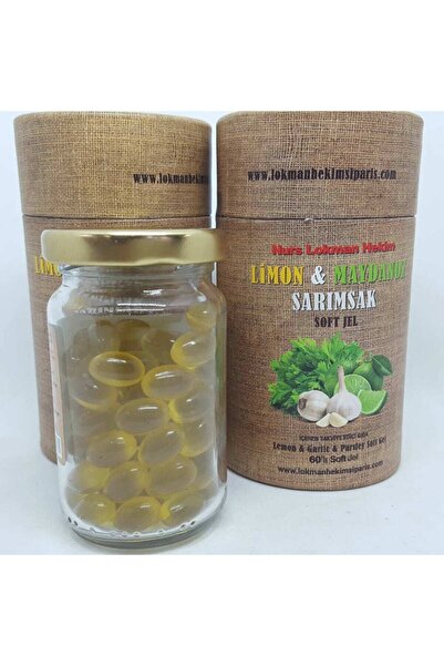 Nurs 4 Kutu Limon Maydanoz Sarımsak Kapsülü 60 Lı