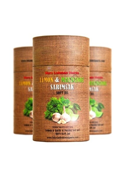 Nurs Lokman Hekim Limon Maydanoz Sarımsak Kapsül