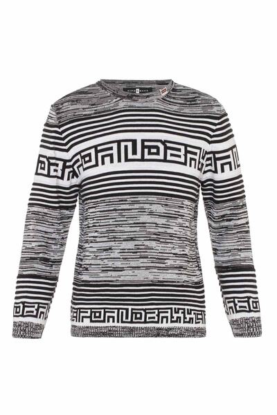 Cipo&Baxx Bp104 Patterned Gray Children's Sweater