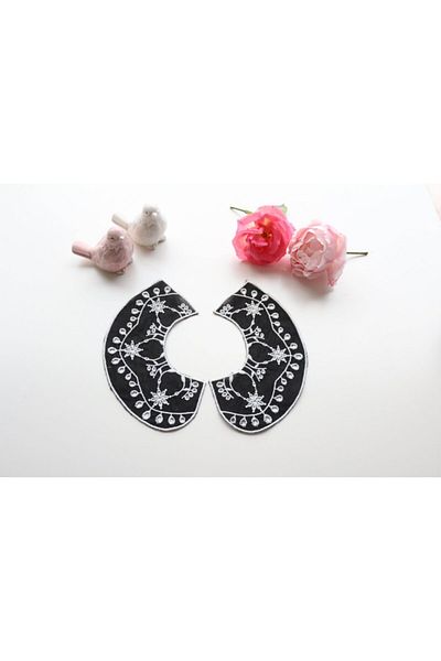 SHERLOCK HOME Vintage Baby Collar (2 SEPARATE PIECES)