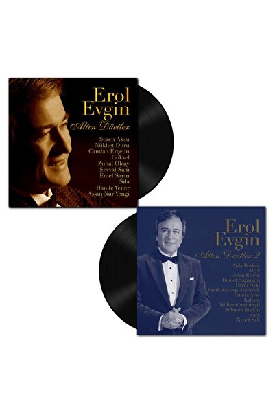 plakmarketi Erol Evgin - Altın Düetler 1&2 2 Ayrı Lp