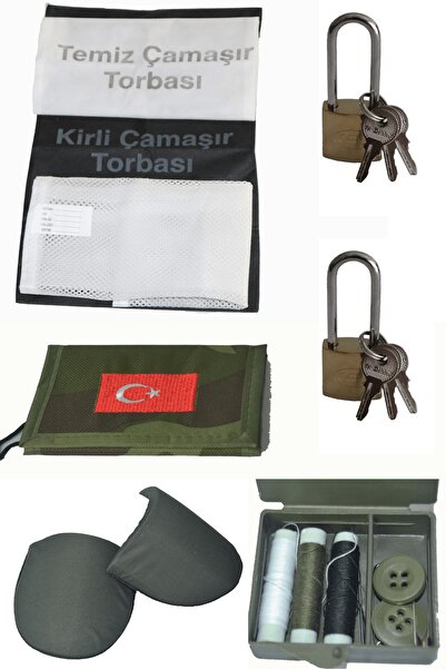 Baggor مجموعة أدوات عسكرية للمبتدئين - مجموعة خياطة حشو المحفظة ذات القفل المزدوج