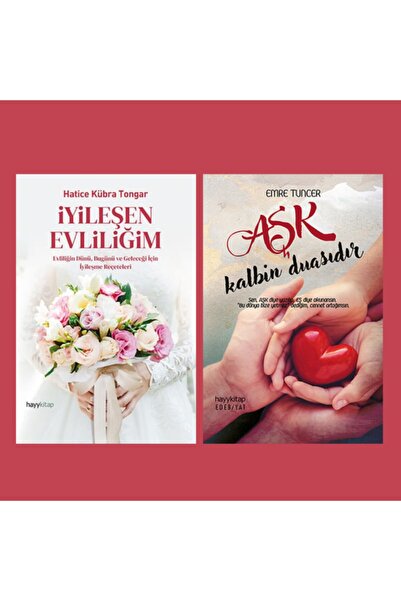 hayykitap Hatice Kübra Tongar - Iyileşen Evliliğim / Aşk Kalbin Duasıdır - Em...