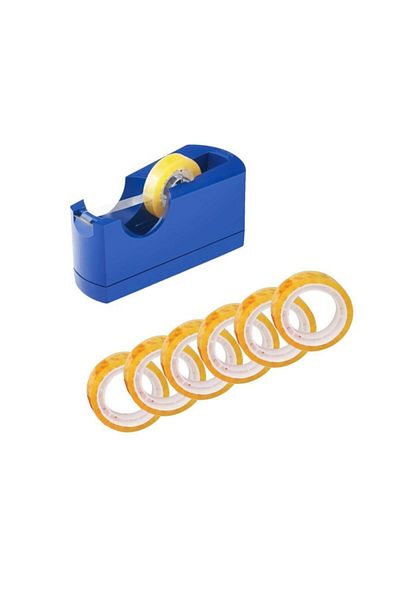 Mas 720 Flash Tape Cutter 33 Mt Blue + 6 Tape