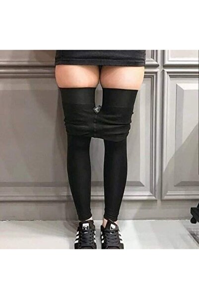 jilly jo Women's Black Corset Tights