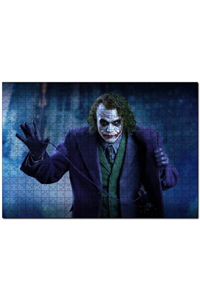 Cakapuzzle Heath Ledger Joker Ceket Aksesuarı Pimi Görseli 1000 Parça Puzzle ...