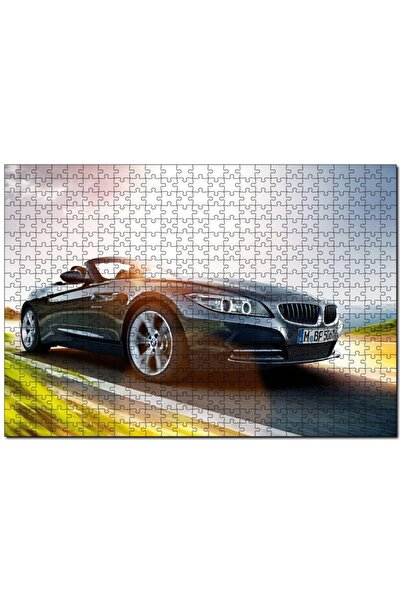 Cakapuzzle Cakasepetim Smoked Bmw Z4 and Sea 1000 Piece Puzzle Jigsaw Mdf (Wood)