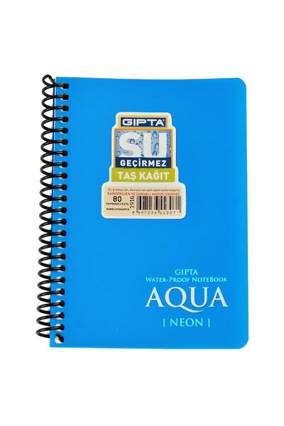 Gıpta Taş Kağıt Defter Su Geçirmeyen Defter