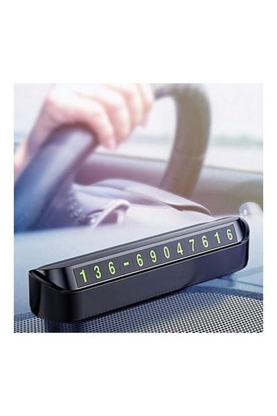 AteşTech In-Car Numerator - 1St Quality Phosphorescent Magnet Car Interior Numerator