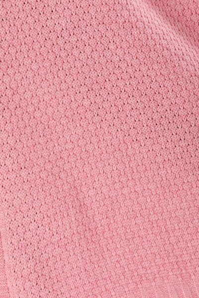 Ocean Pink Knitwear Shoulder Shawl