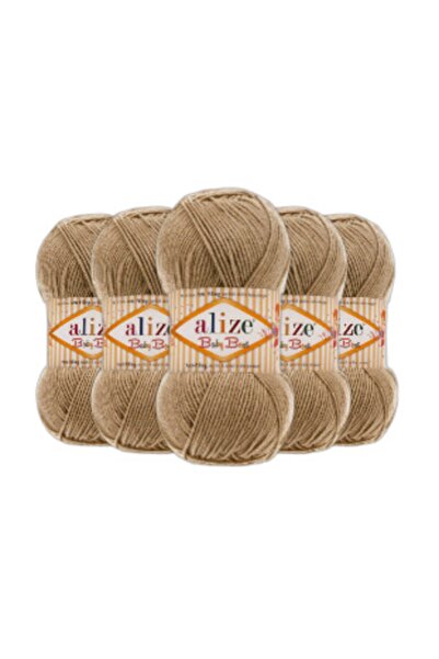 Alize Baby Best 5 τεμαχίων Πλεκτό νήμα σε χρώμα λαγουδάκι Κωδικός χρώματος: 368