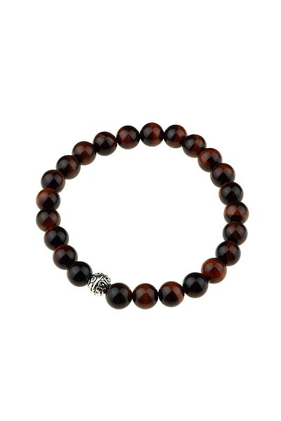 Dünya Doğal Taş Falcon Eye Stone Bracelet - 300018