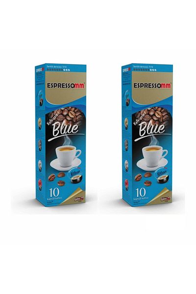 ESPRESSOMM Tchibo Cafissimo Blue Capsule Coffee - Non-cafe! (20 Pcs)