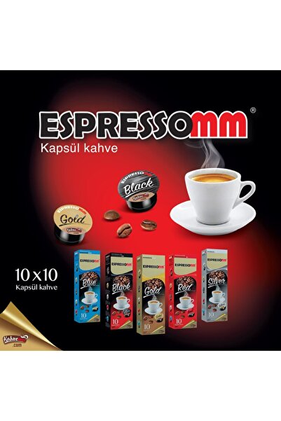 ESPRESSOMM Tchibo Cafissimo Uyumlu Silver Kapsül Kahve (10 ADET)