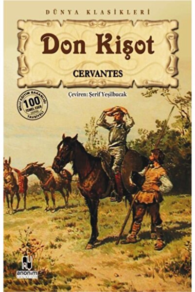 Anonim Yayıncılık Don Kişot Kitap Zamanı Yayınları