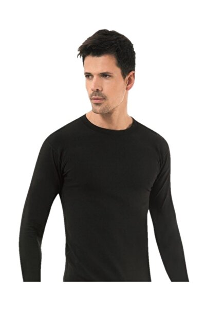 KOTA Men's Crew Neck Long Sleeve Thermal Top Underwear Thermal Undershirt