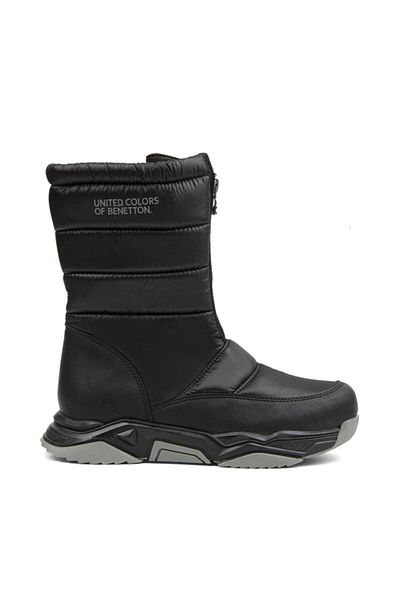 Benetton BN-30396 Γυναικείες Μπότες Μαύρες