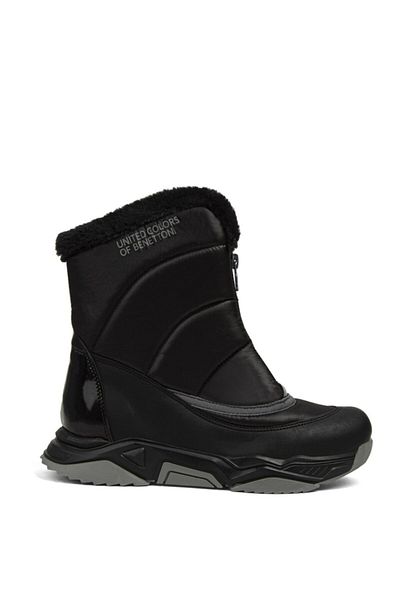 Benetton BN-30393 Γυναικείες Μπότες Μαύρες