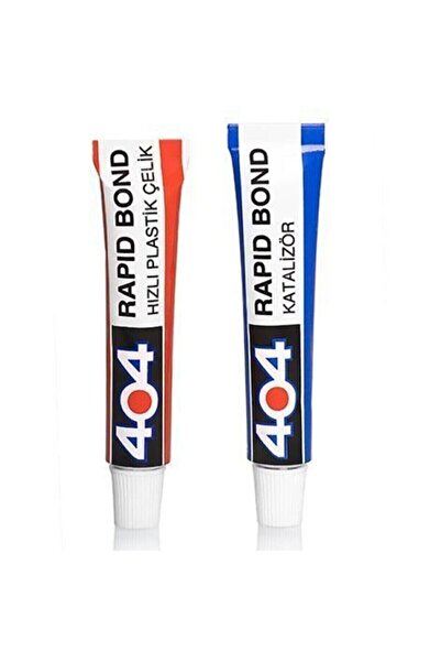 404 Rapid Epoksi Plastik Çelik Yapıştırıcı 16 Gr