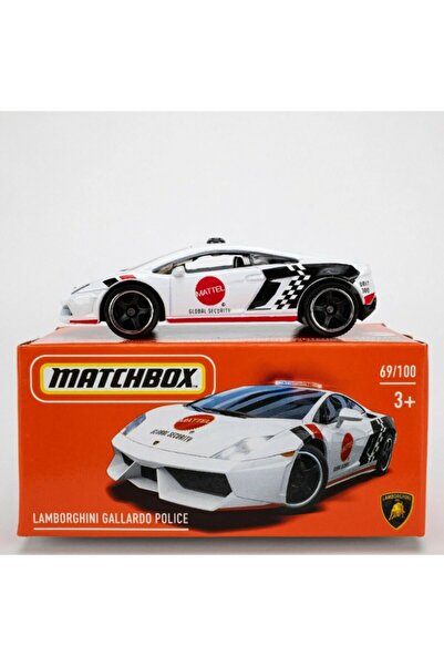 Matchbox Lamborghini Gallardo Police 1:64 Ölçek Marka 69/100
