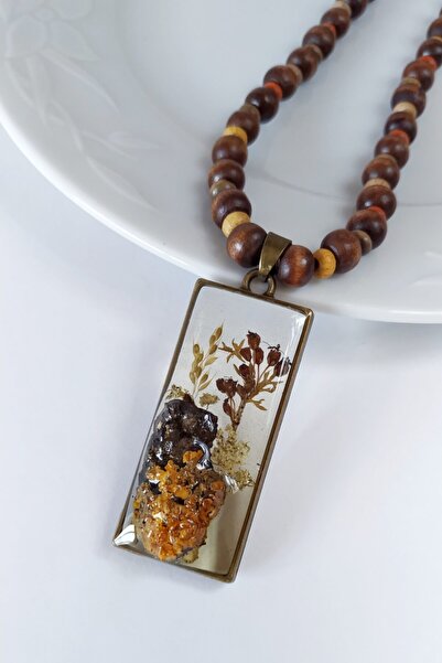 Halley Concept Epoxy Wooden Pendant