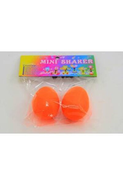 Mitello Egg27or Turuncu Renk 2 Li Florasan Renkli Yumurta Maracas