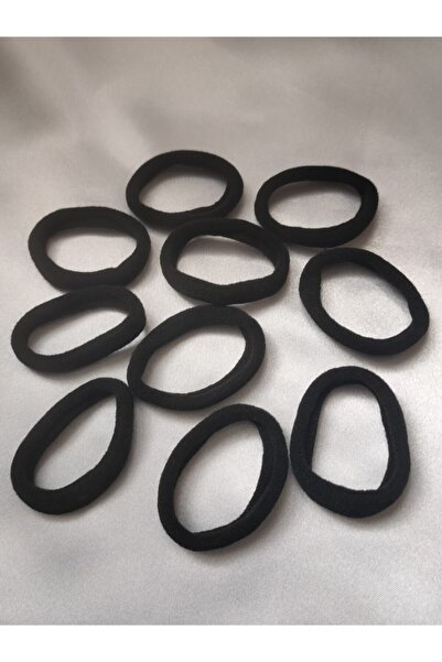 NO NAME Black Rubber Buckle 10 Pieces