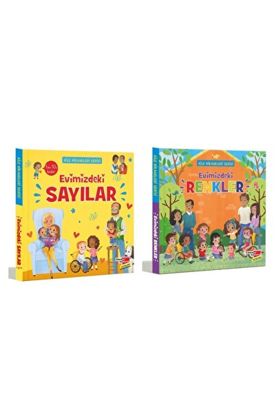Dikkat Atölyesi Yayınları Evimizdeki Renkler & Evimizdeki Sayılar