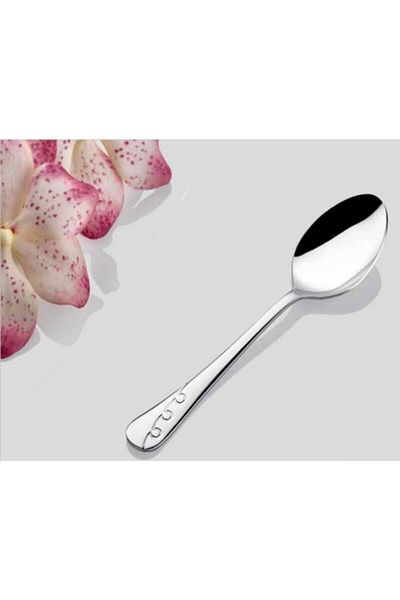 İNTER CELİK Inter Steel Grape Model Teaspoon 12 Pieces