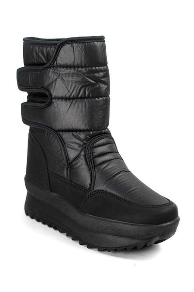 Alves Casual Snow Boots με Γούνα Εσωτερικά Γυναικεία Μαύρα 0808