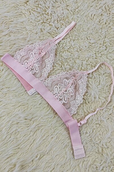 Top Step Kapsız Agraflı Lastik Detaylı Bralet