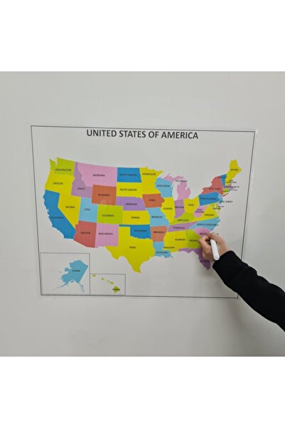 TutturX USA Color State Map