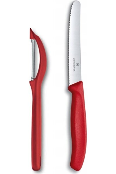 Victorinox 2li Set - Yan Soyacak Ve 11 Cm Bıçak