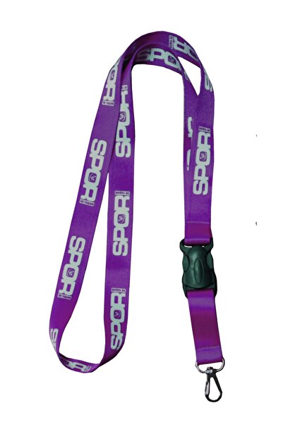 Spor ve Yaşam Düdük Askı Ipi ( Mor )