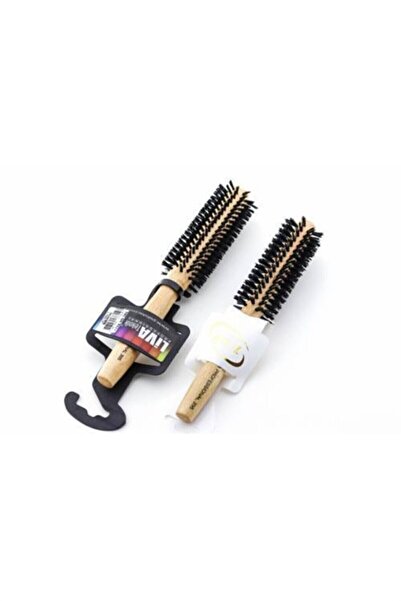 BURDANEVE فرشاة ليفا الاحترافية المقاومة للحريق مكونة من قطعتين، فرشاة شعر مت...