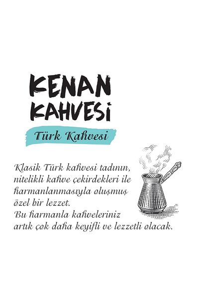 ESPRESSOMM 1000 Gr Kenan Turkish Coffee